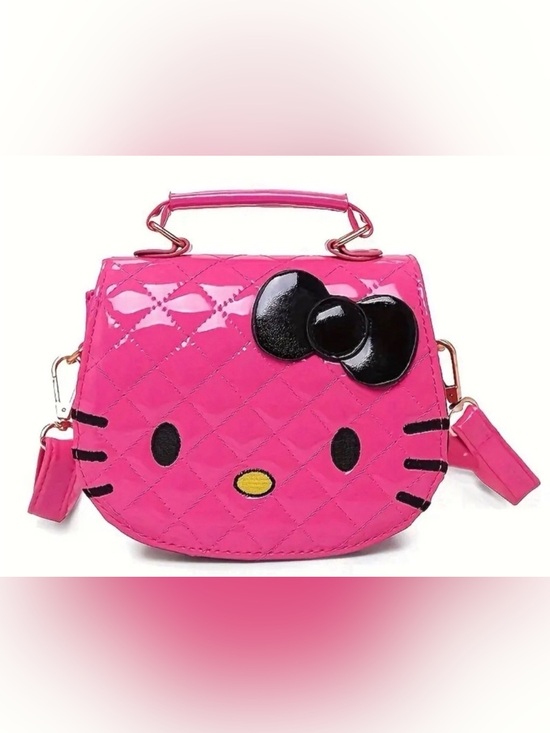 Hello Kitty Other - Hello Kitty Pink Kids Crossbody Shoulder Bag